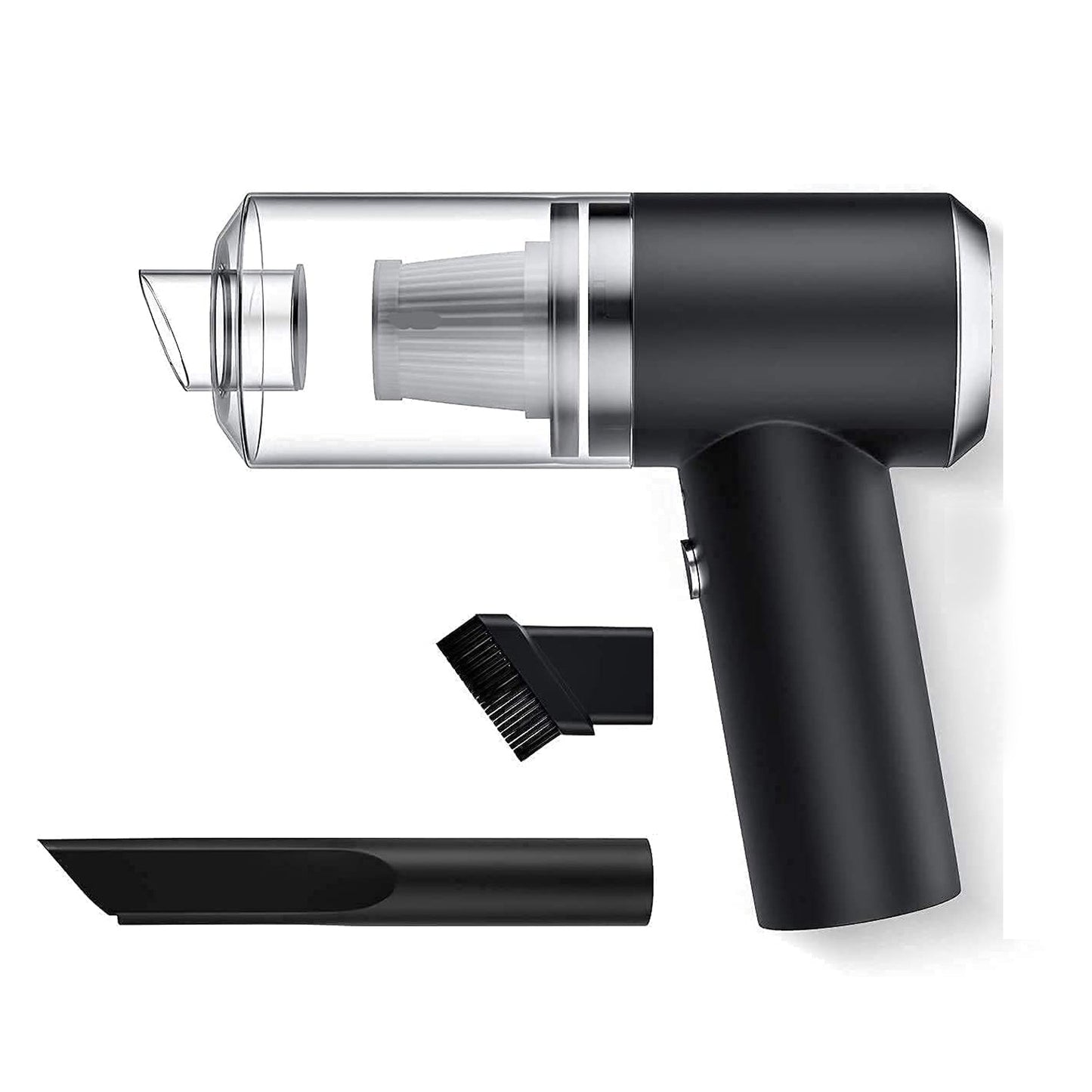2-in-1 Wireless Car & Home Vacuum – 120W High-Power, USB Rechargeable, Portable & Handheld.