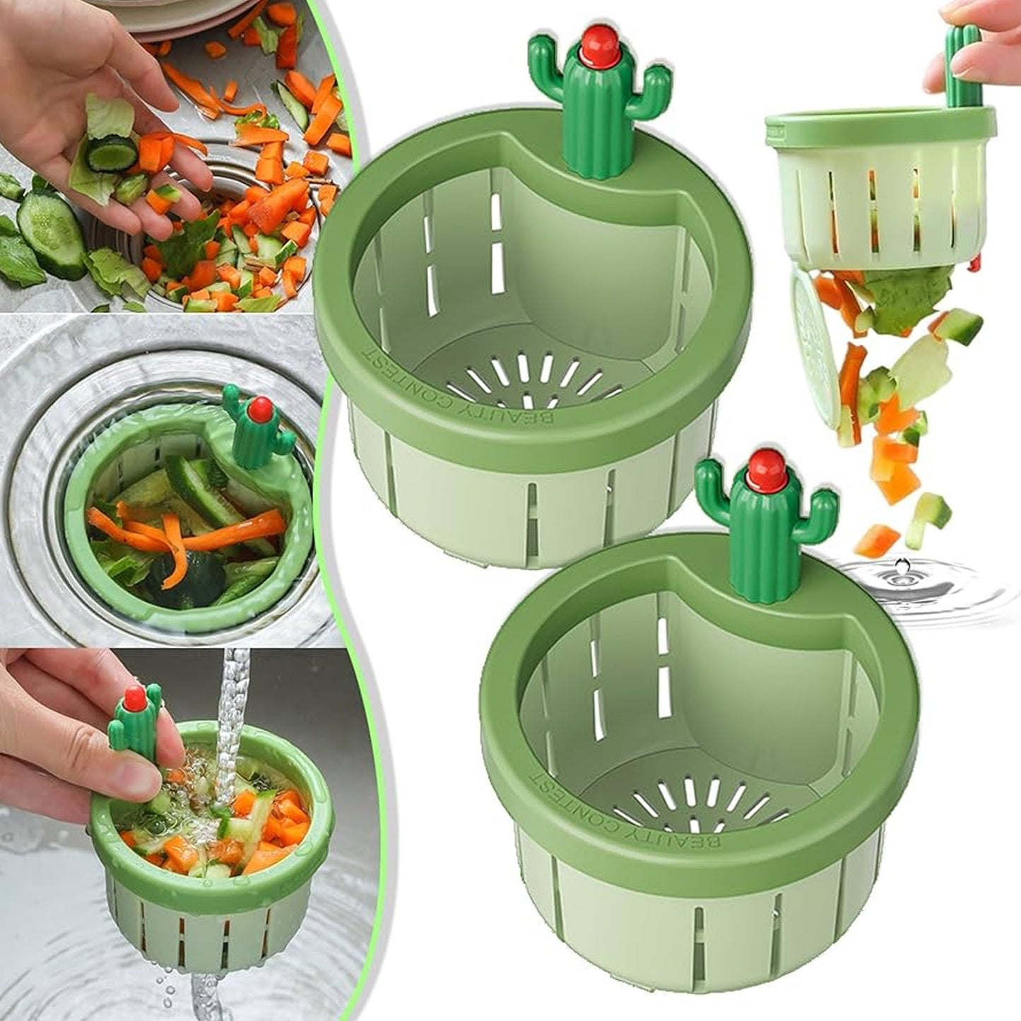 Solid Plastic Drain Protector