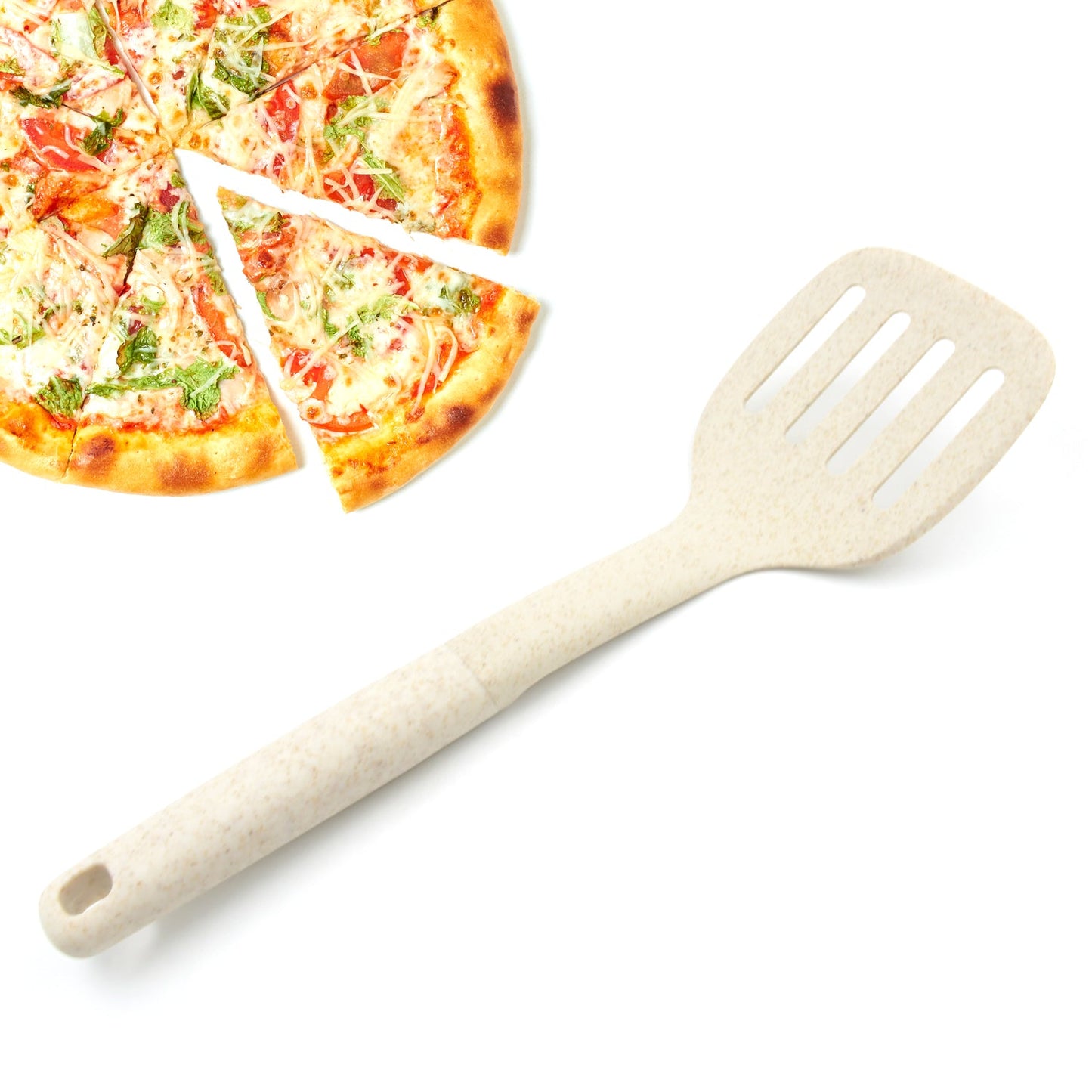 Plastic Kitchen Accessories Skimmer, Spatula Spoon & Soup Spoon Heat Resistant Non Stick Spoons Kitchen Cookware Items Heat Resistant Plastic Kitchen Utensils for Cooking, BPA FREE Gadgets for Non-Stick Cookware (1 Pc )