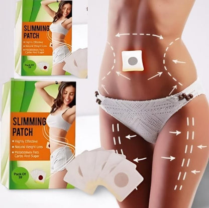 Slimming Patch For Shaping Waist, Abdomen & Buttocks (Pack of 20)