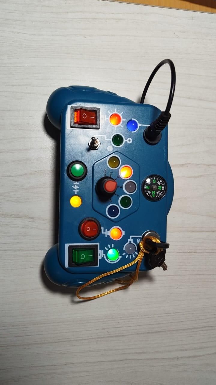 Toddler Busy Board Switch Light Game For Hand-Eye Coordination & Brain Development