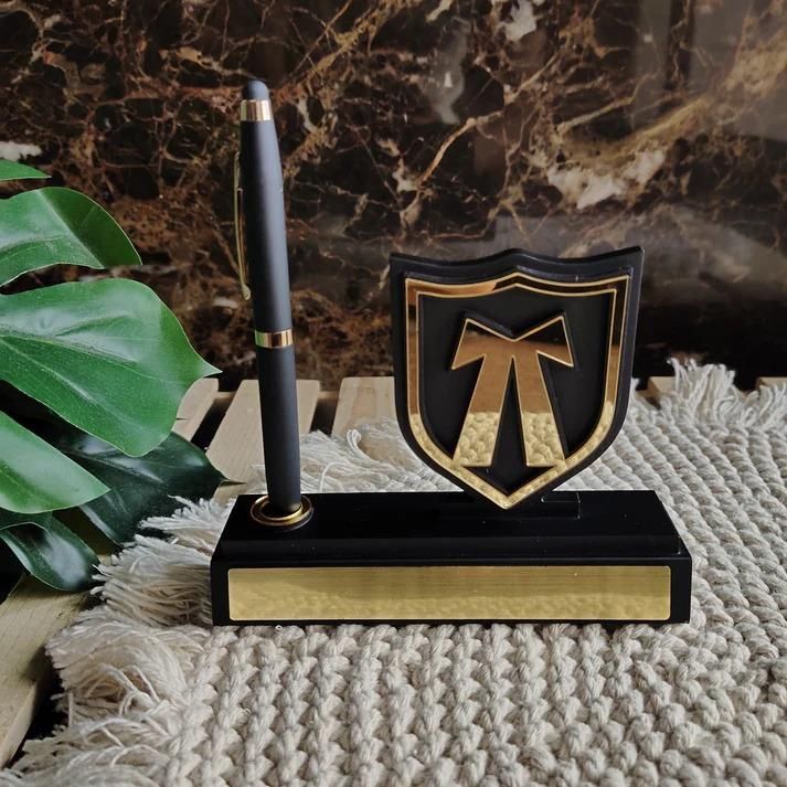 Lawyer Logo Pen Stand with Pen
