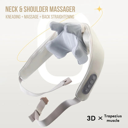 Neck  Shoulder Massagers With Heat Electric Rechargeable (1 Pc)