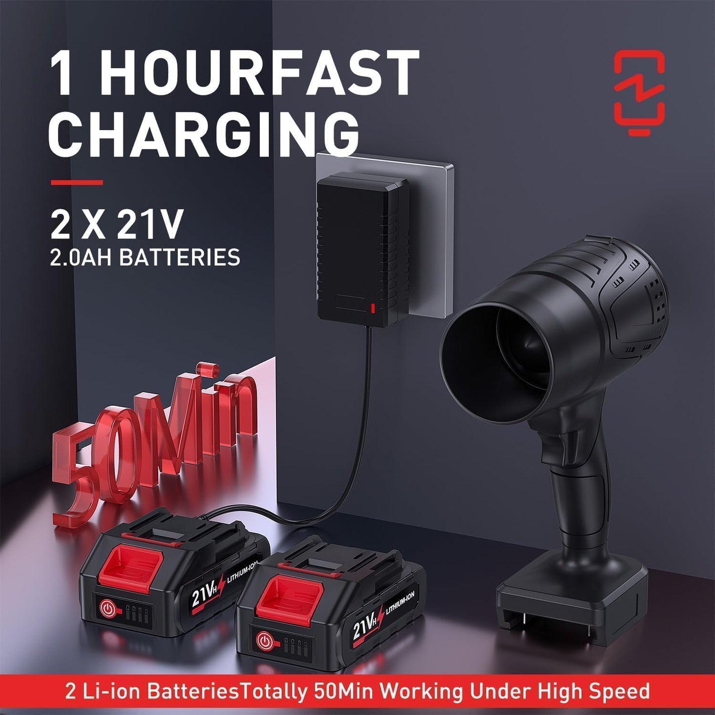 Blowmaster - Cordless Turbo Jet Blower