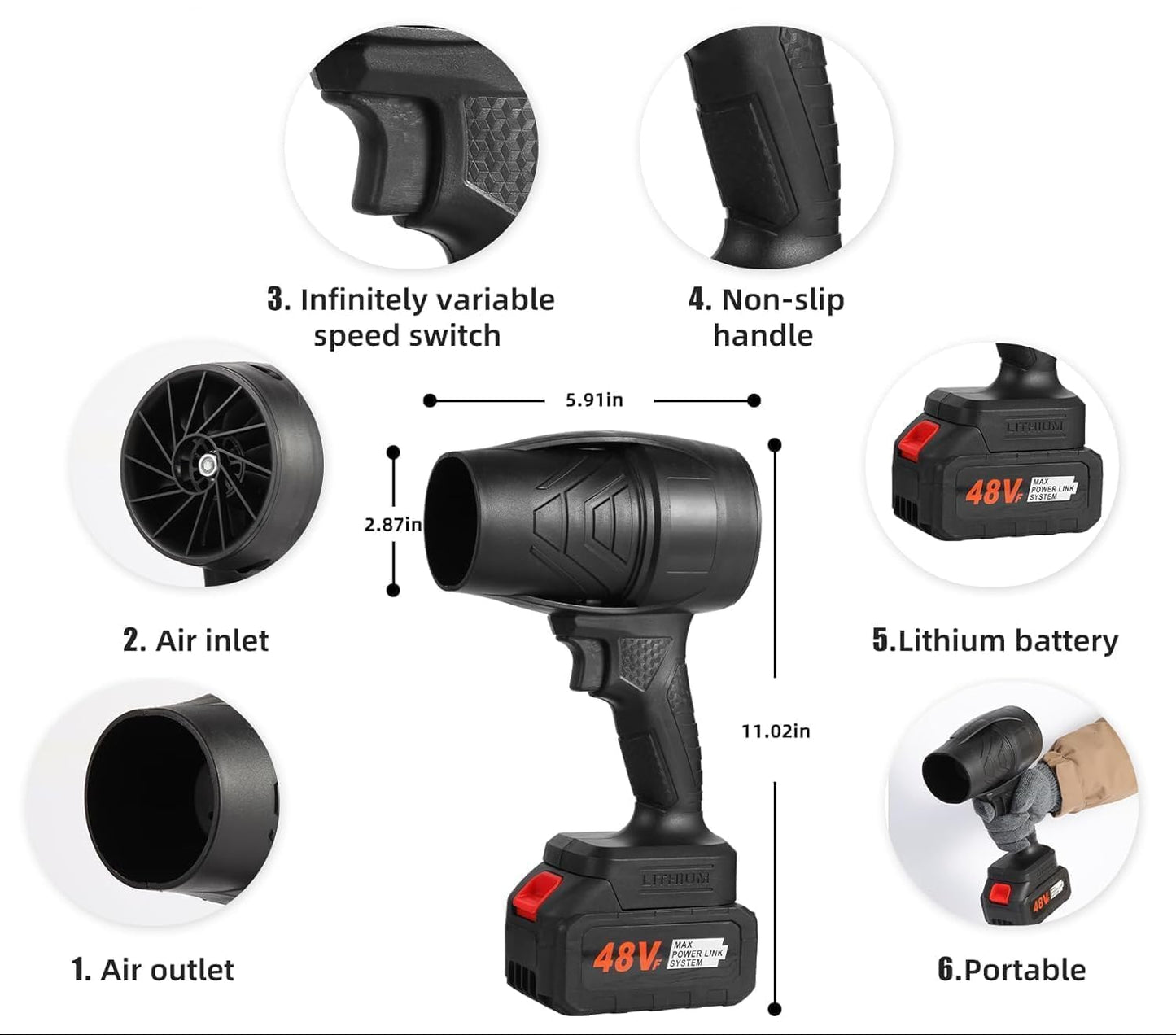Blowmaster - Cordless Turbo Blower