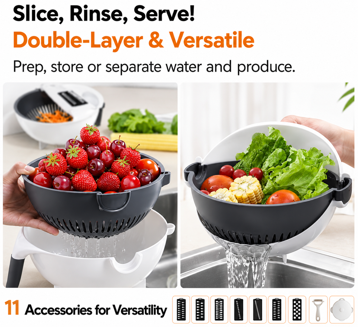 7 in 1 Multifunction Vegetable Cutter