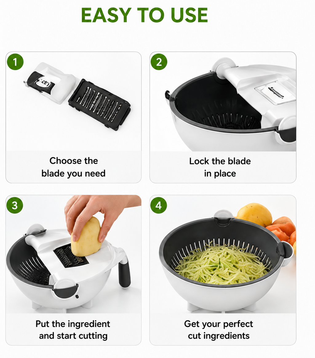 7 in 1 Multifunction Vegetable Cutter