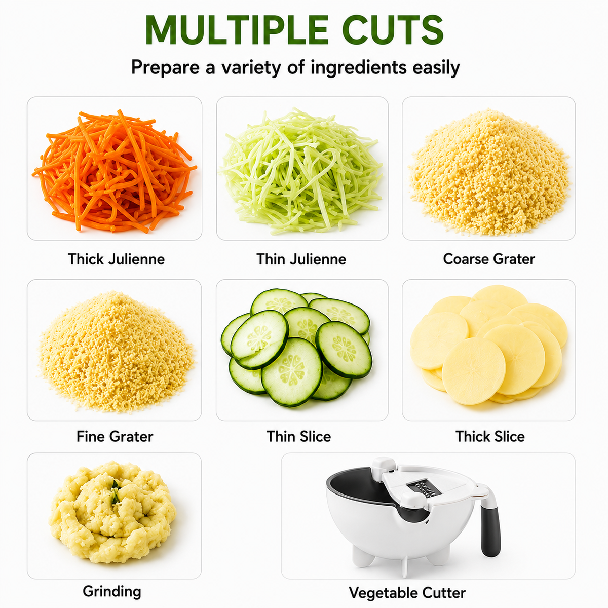 7 in 1 Multifunction Vegetable Cutter